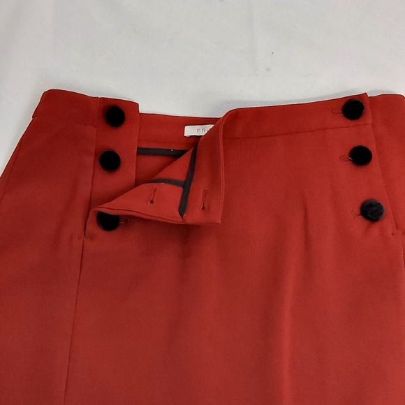 FRNCH  Side Button Pencil Skirt  - Picture 5 of 10
